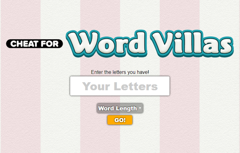 <small><small>Cheat for </small></small>Word Villas